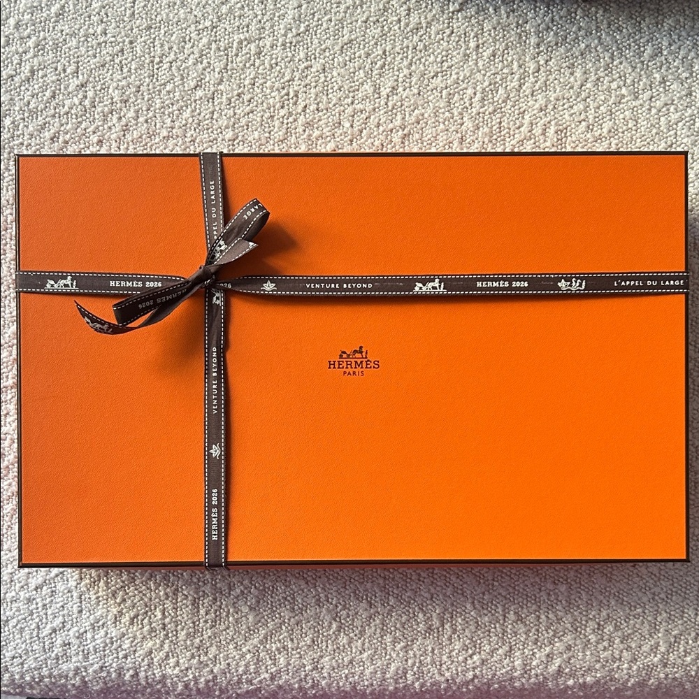 Hermes Shirt Box and 2026 Ribbon